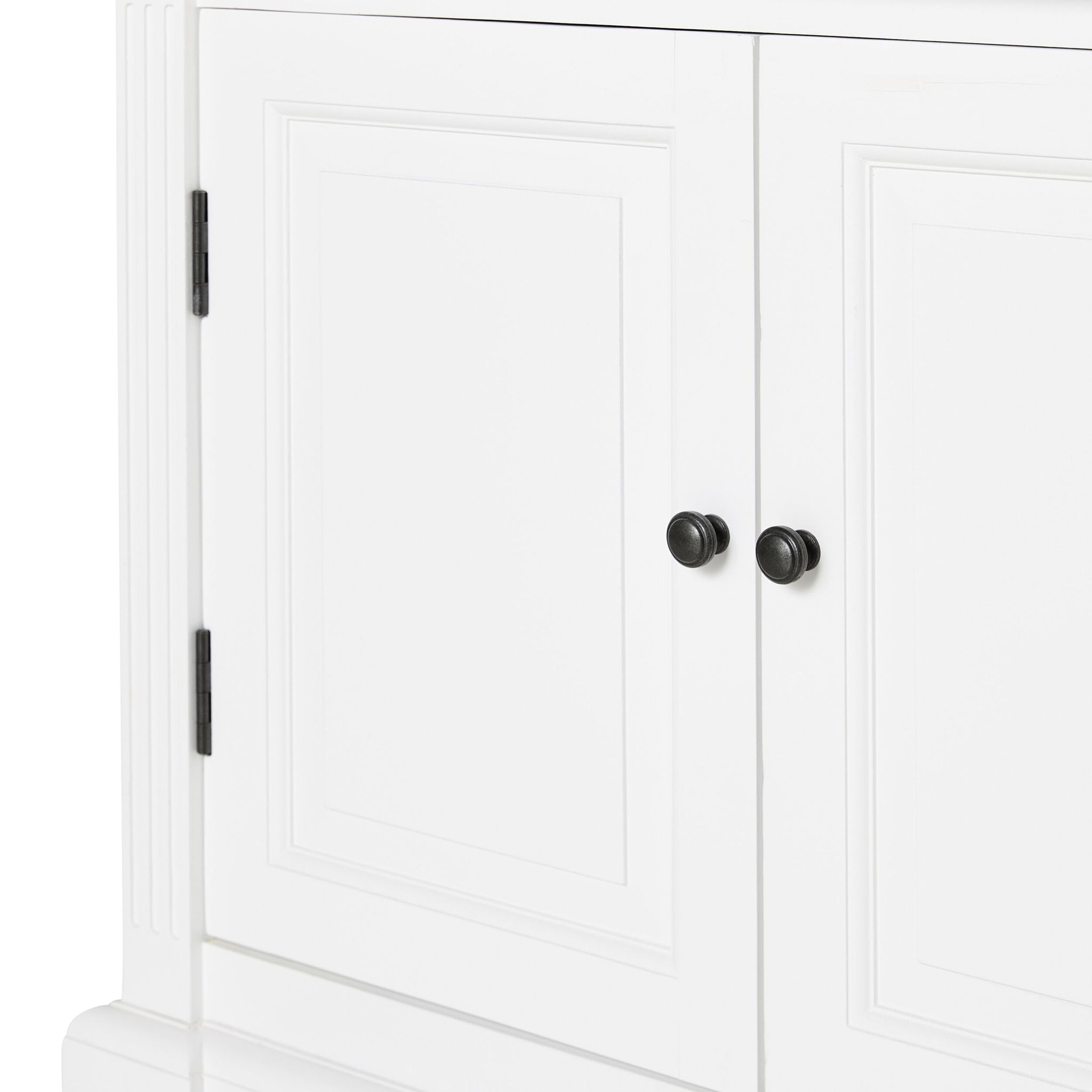 Camille 2 Door Display Cabinet White 91.5 x 240.5cm