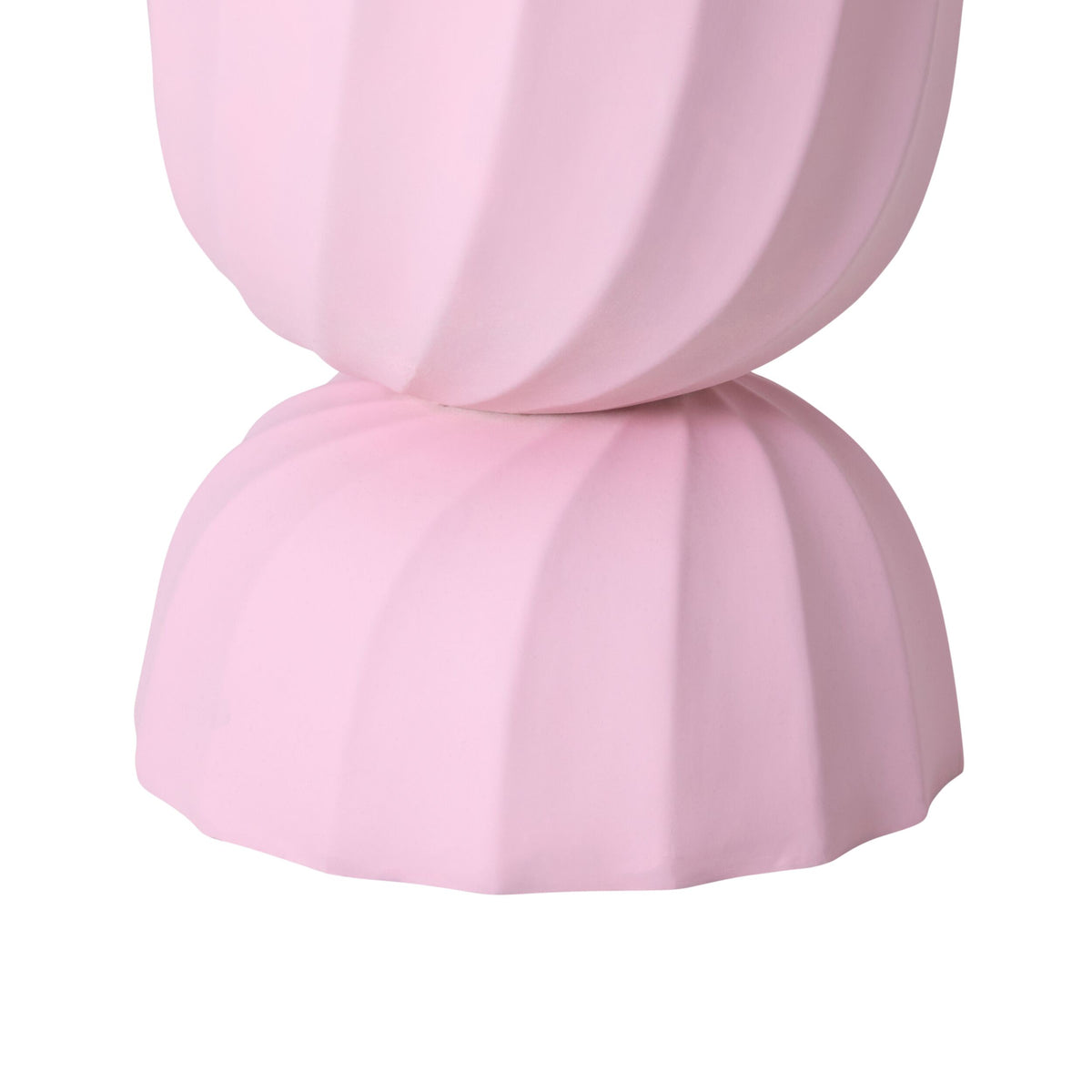 Twist Pedestal Planter Pink 50cm