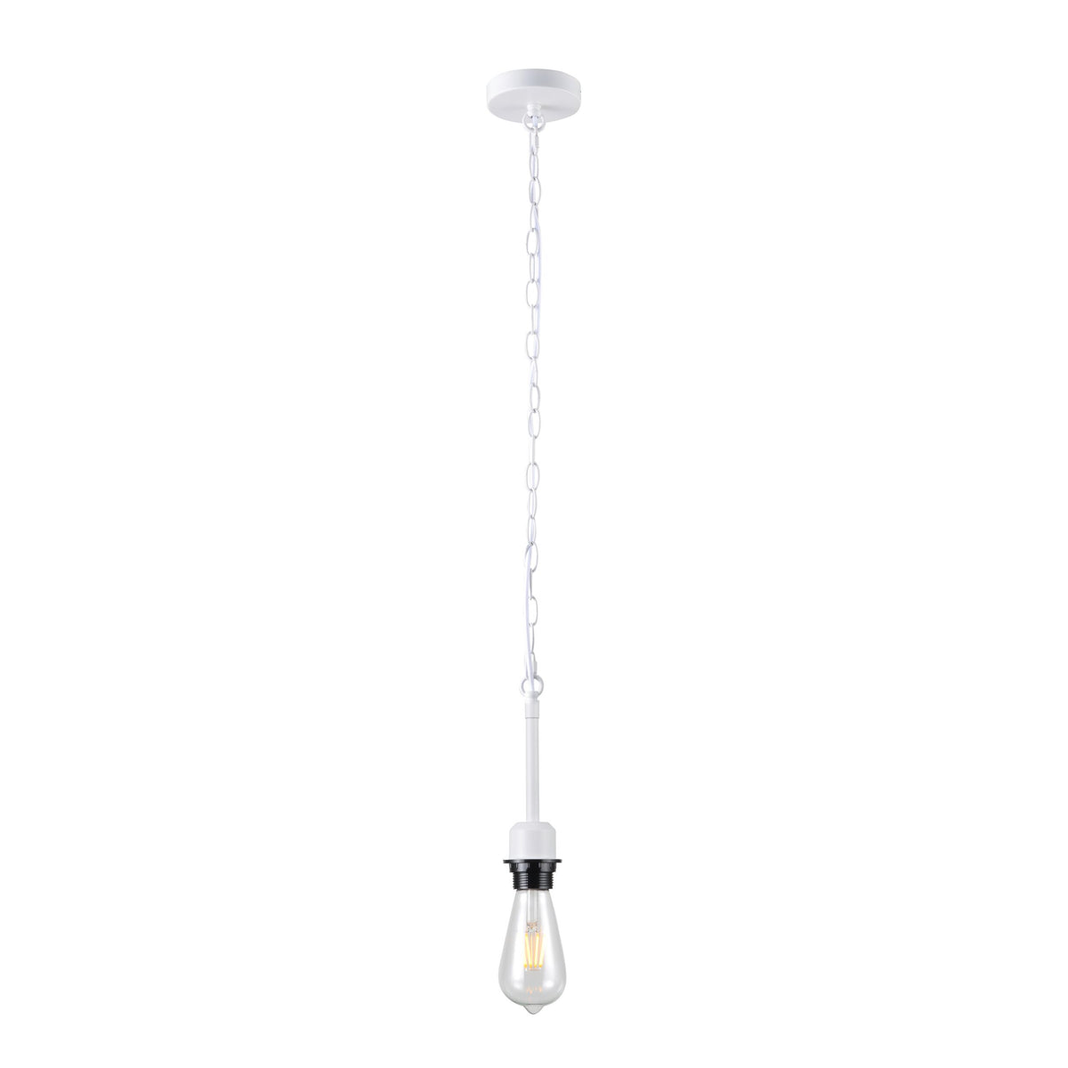 Chain cord suspension 150cm White