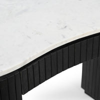 Deva Double Pedestal Desk Black