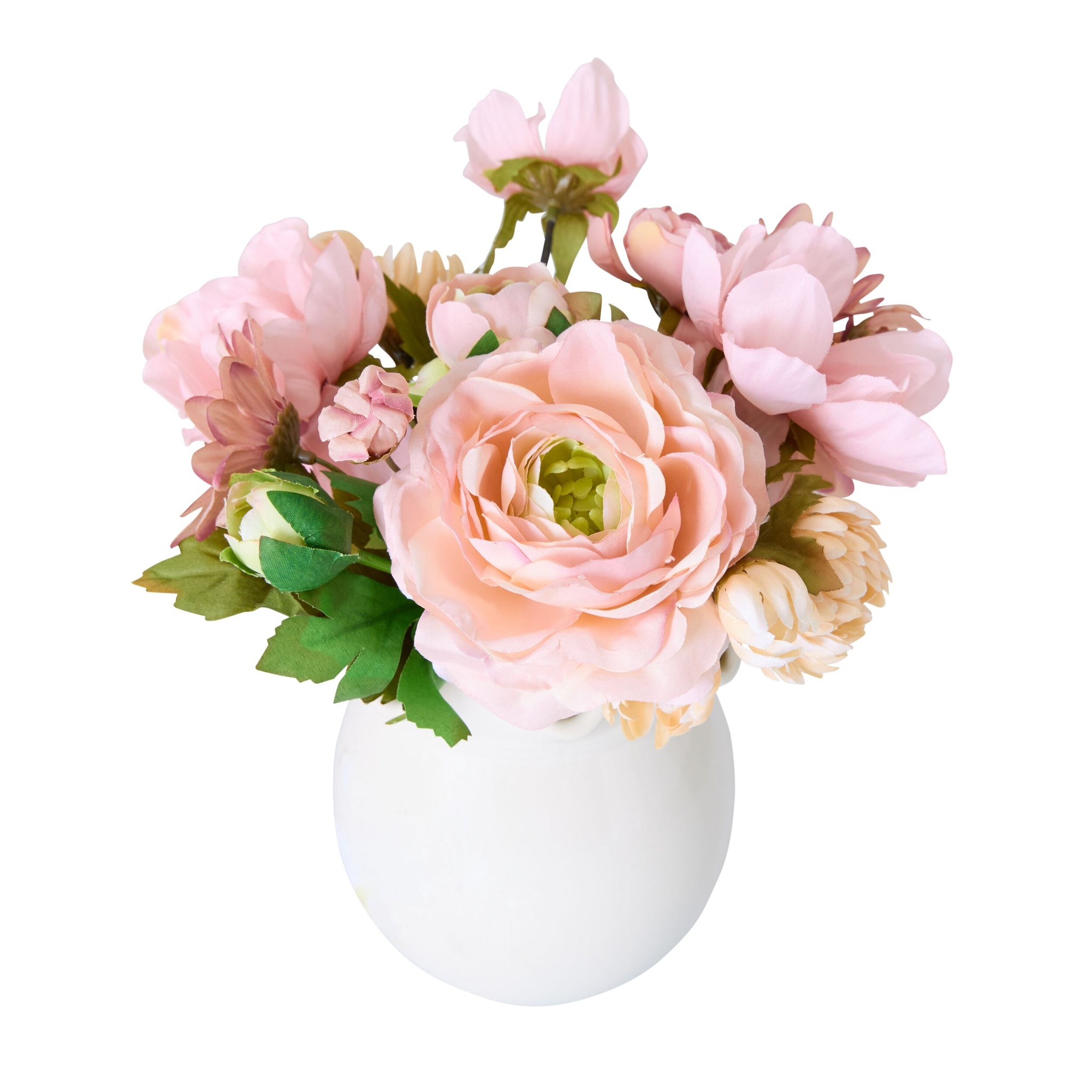 Folia Sweet Posey in Ceramic Vase