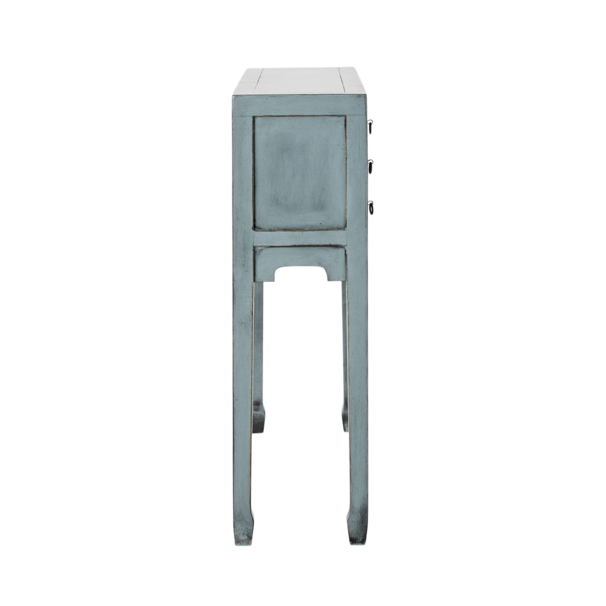 Sansha 2 Door & 6 Drawer Console Table Dove Grey