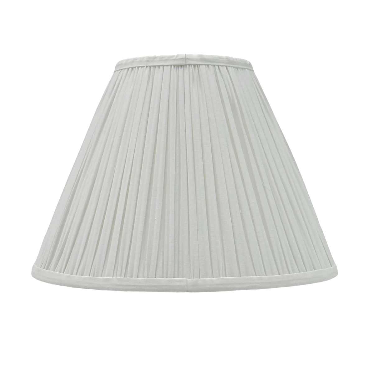 Audrey Pleated Tapered Shade White 25cm