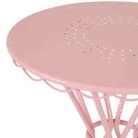 Bonnie Bistro Table Rose Pink