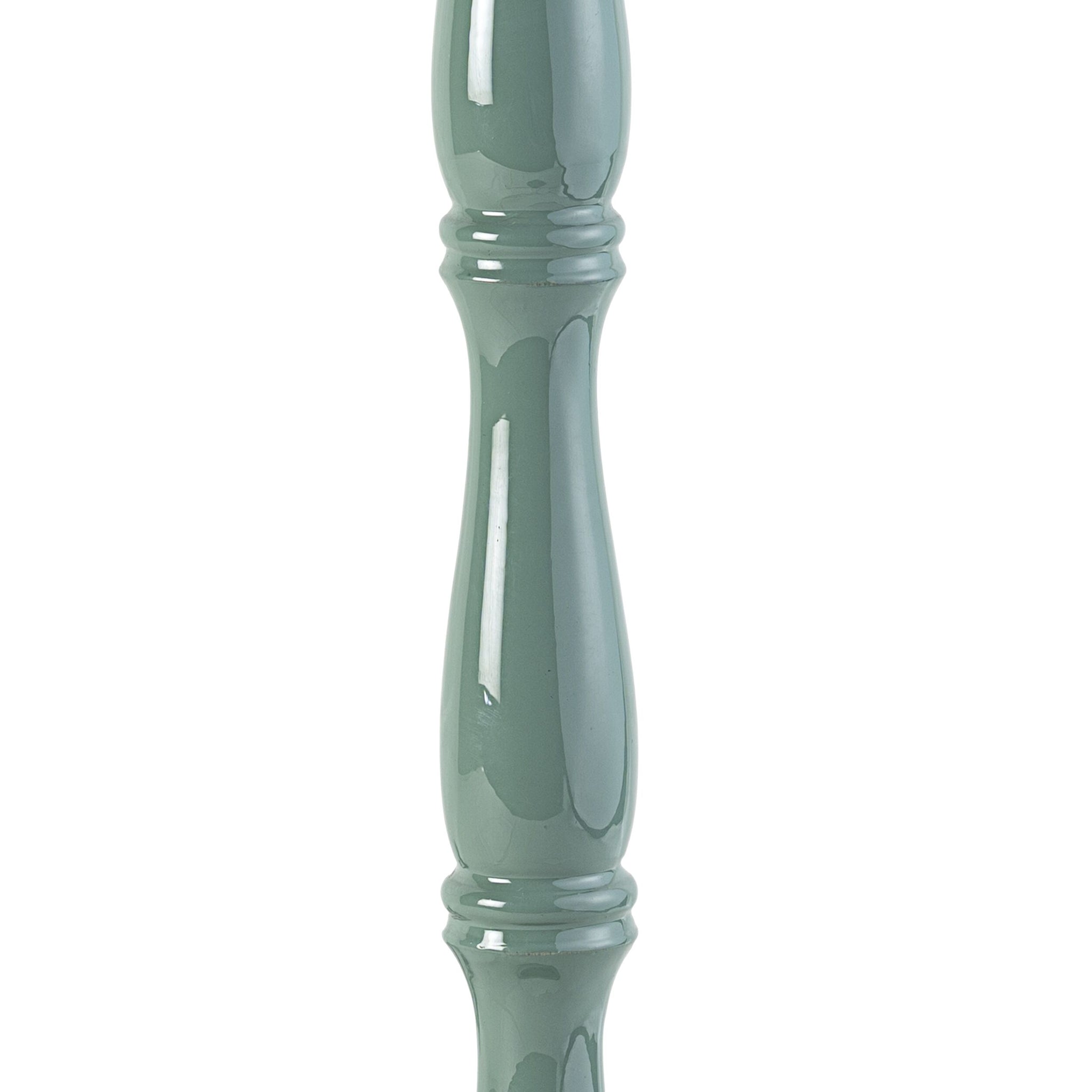 Windsor Wooden Table Lamp Mistletoe Base Only 14x28cm