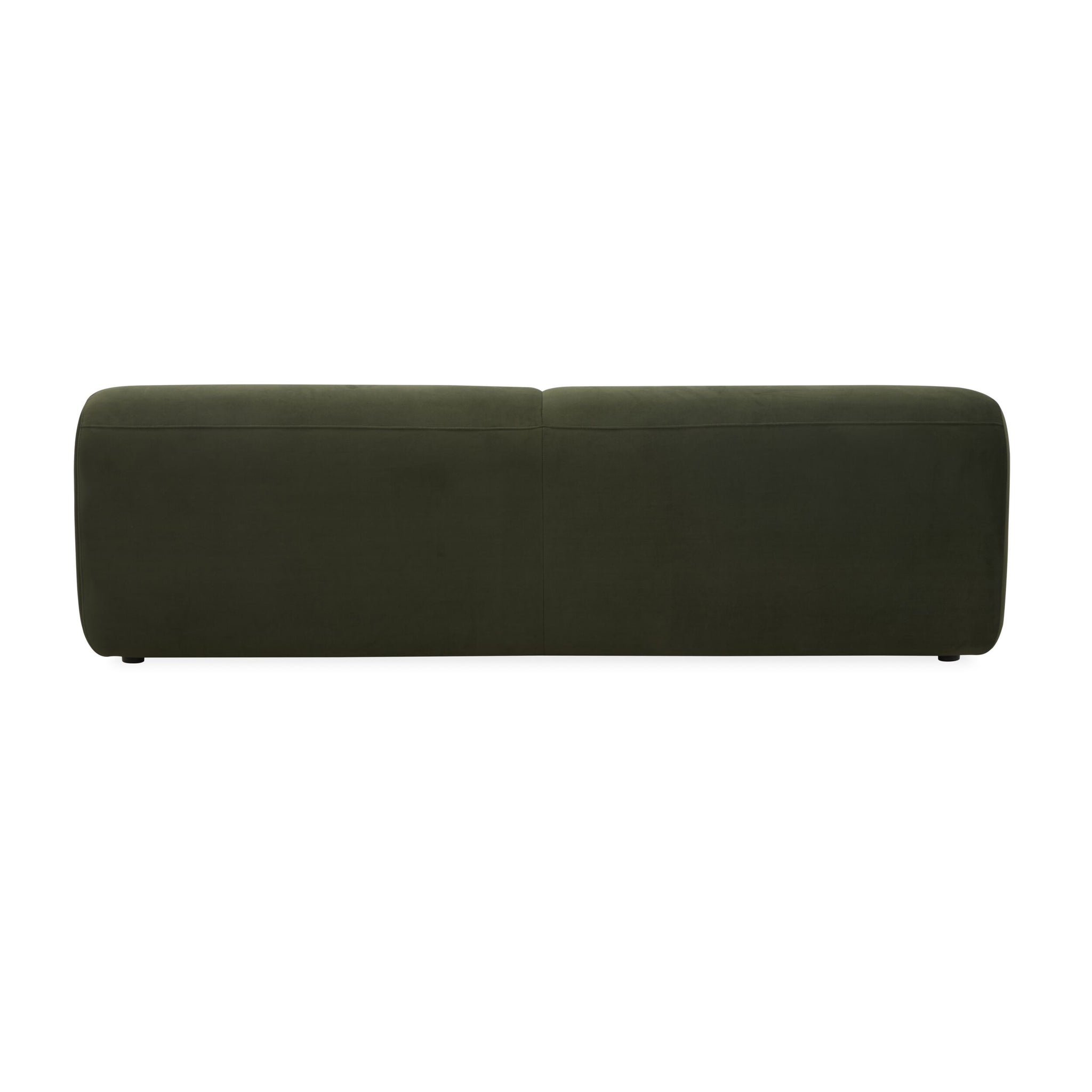 Alexis 3 Seater Velvet Sofa Eucalyptus