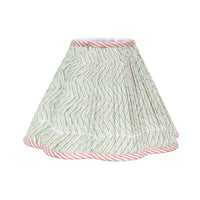 Loni Scallop Tapered Shade Mint Blush 35cm