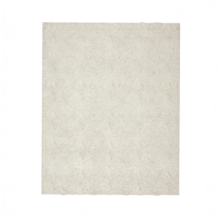 Floral Etchings Wool Rug 240x300cm