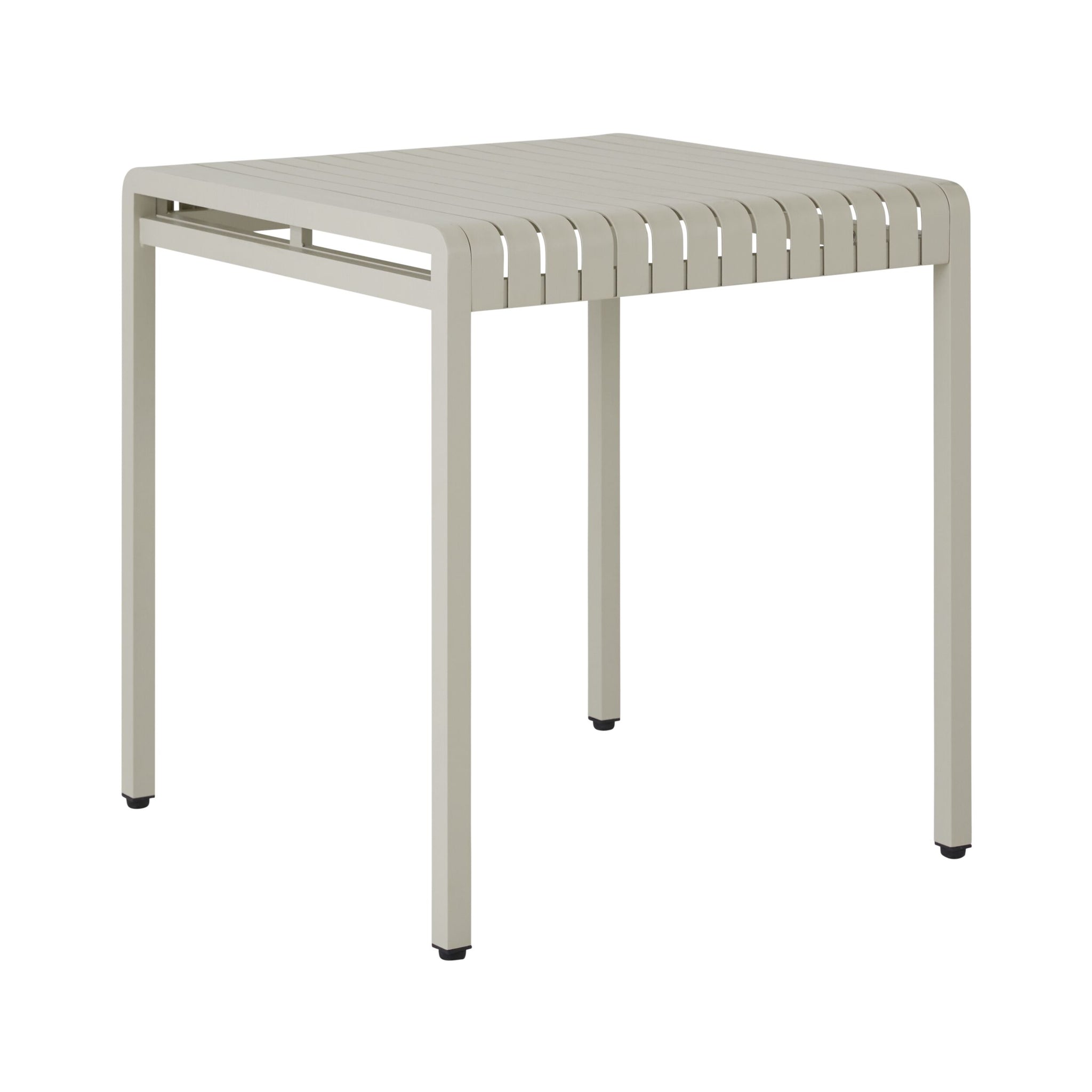 Tomi Aluminium Dining Table 70cm Taupe