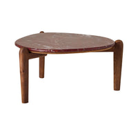 Zia Marble Coffee Table Large
