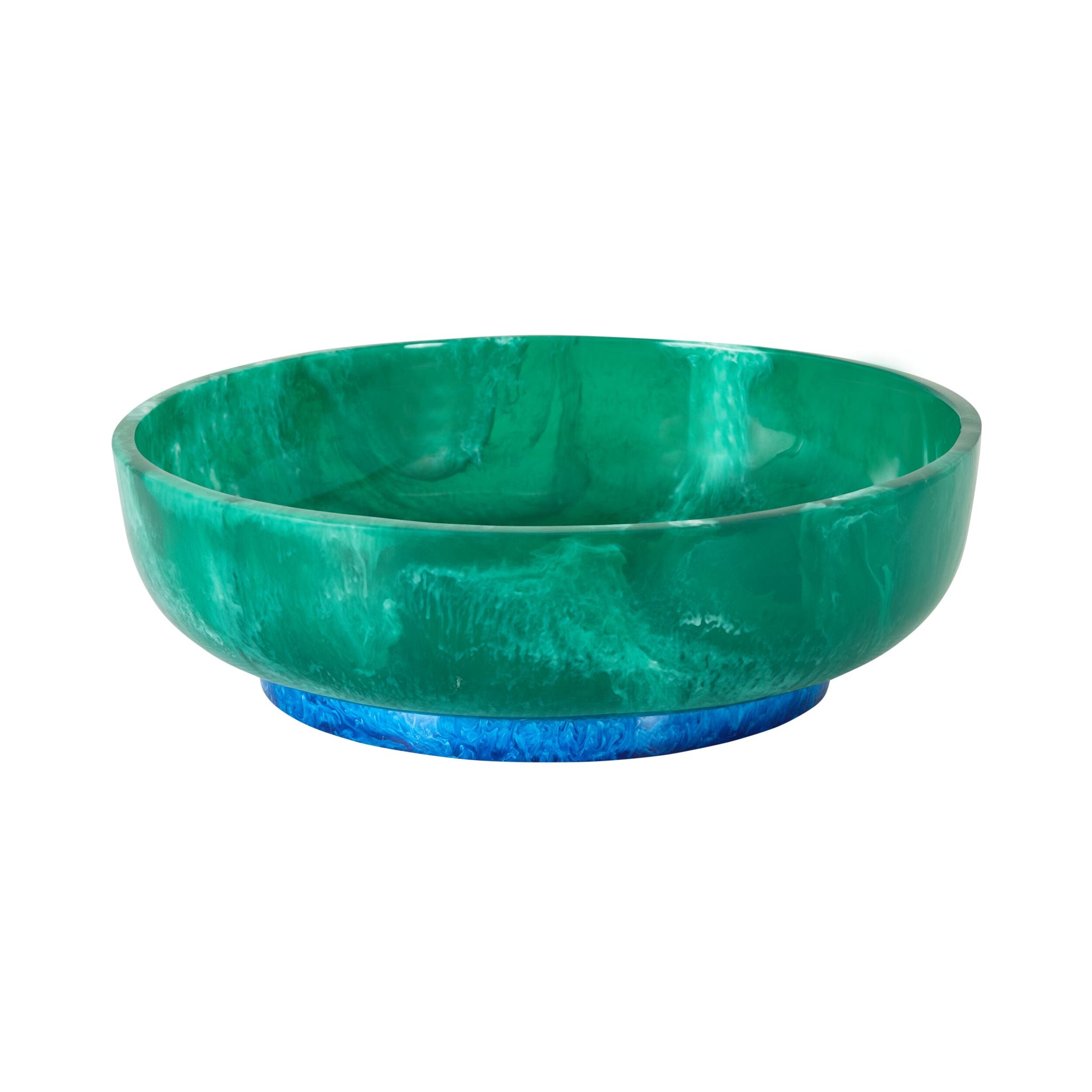 Poppi Two Tone Salad Bowl Amalfi Blue