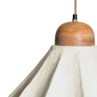Elin Pendant Antique White 46x46x37cm