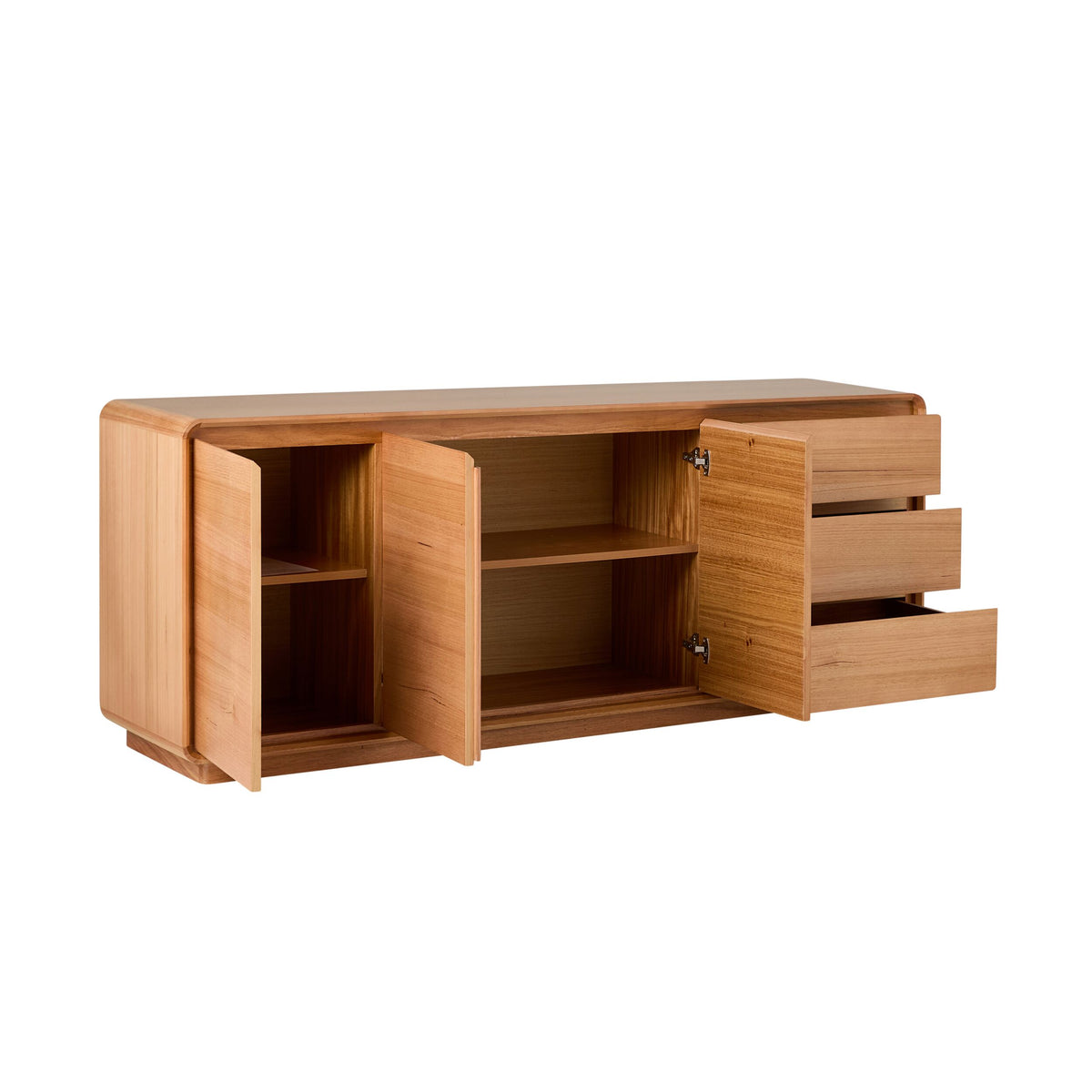 Hazelbrook 3 Drawer 3 Door Buffet