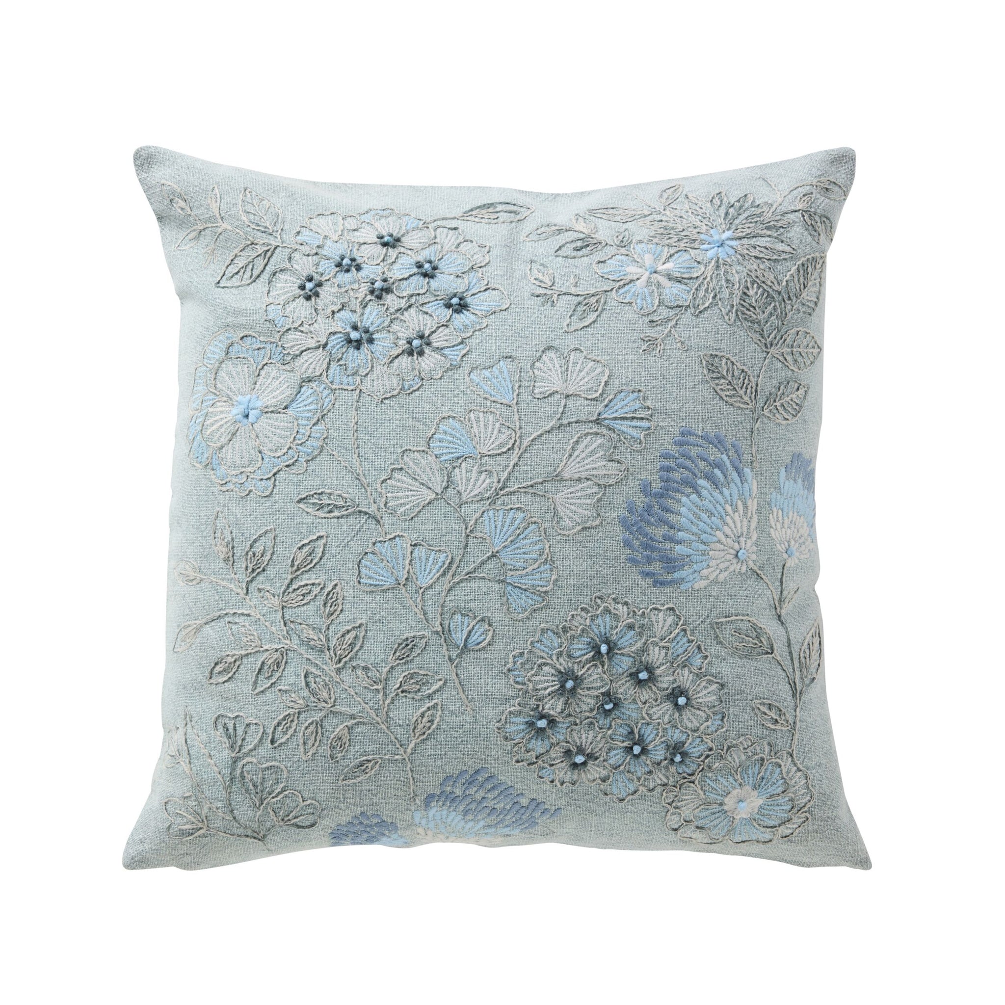 Stitch Bluesy Bouquet Cushion 50x50cm