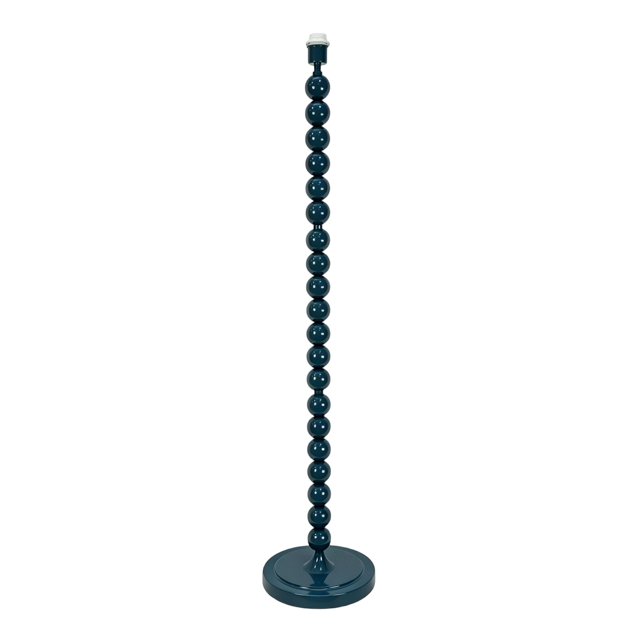 Carousel Metal Floor Lamp Base Blue 129cm