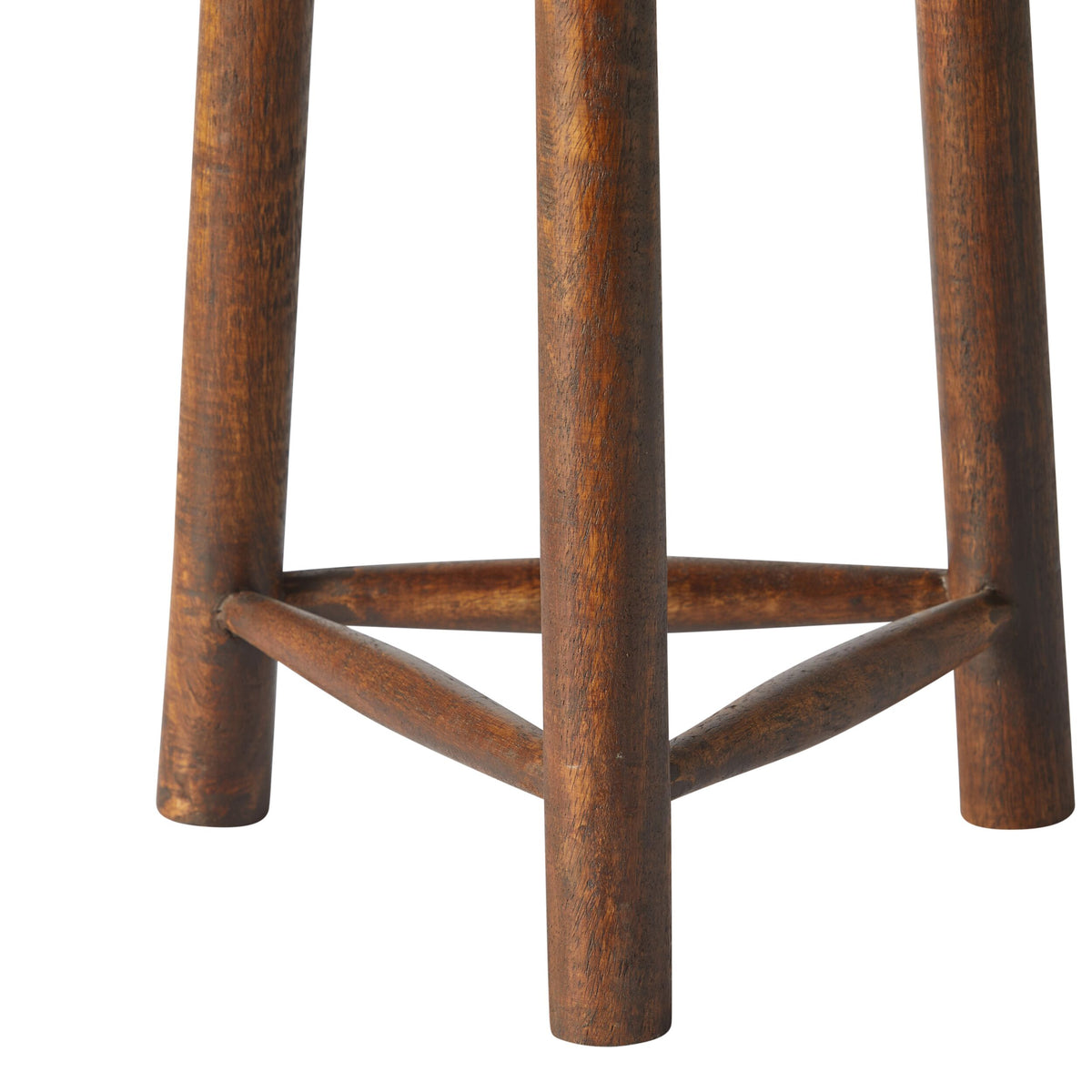 Parvani Plant Stand Dark Walnut 30x30x50 cm