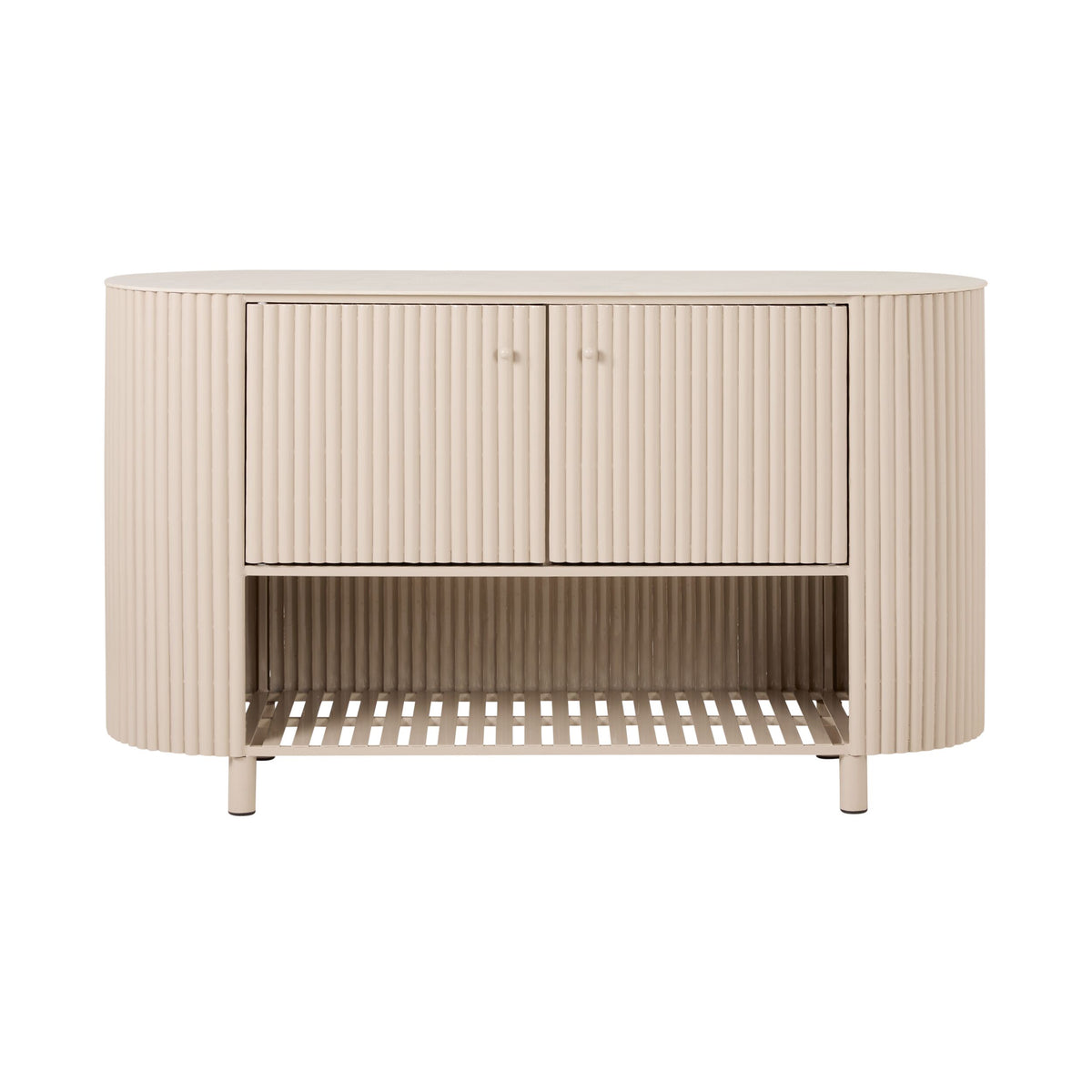 Ripple Kitchen Island Bench Taupe