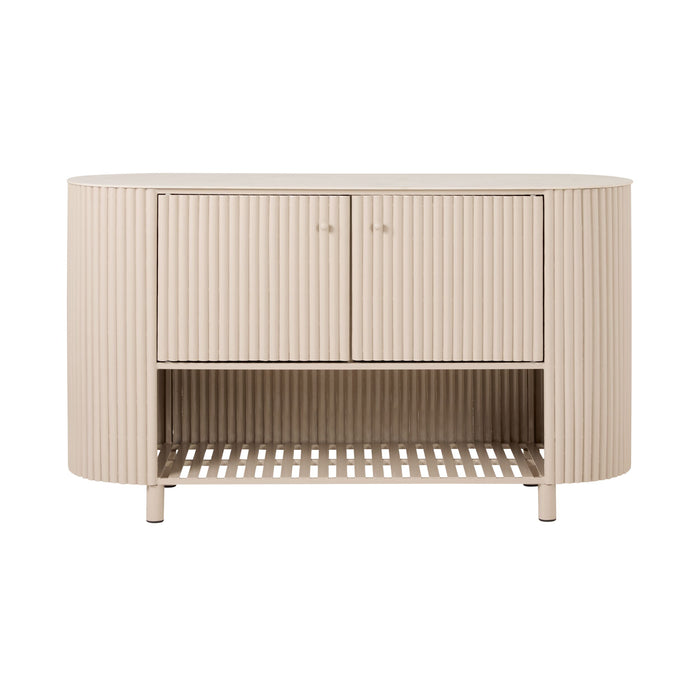 Ripple Kitchen Island Bench Taupe