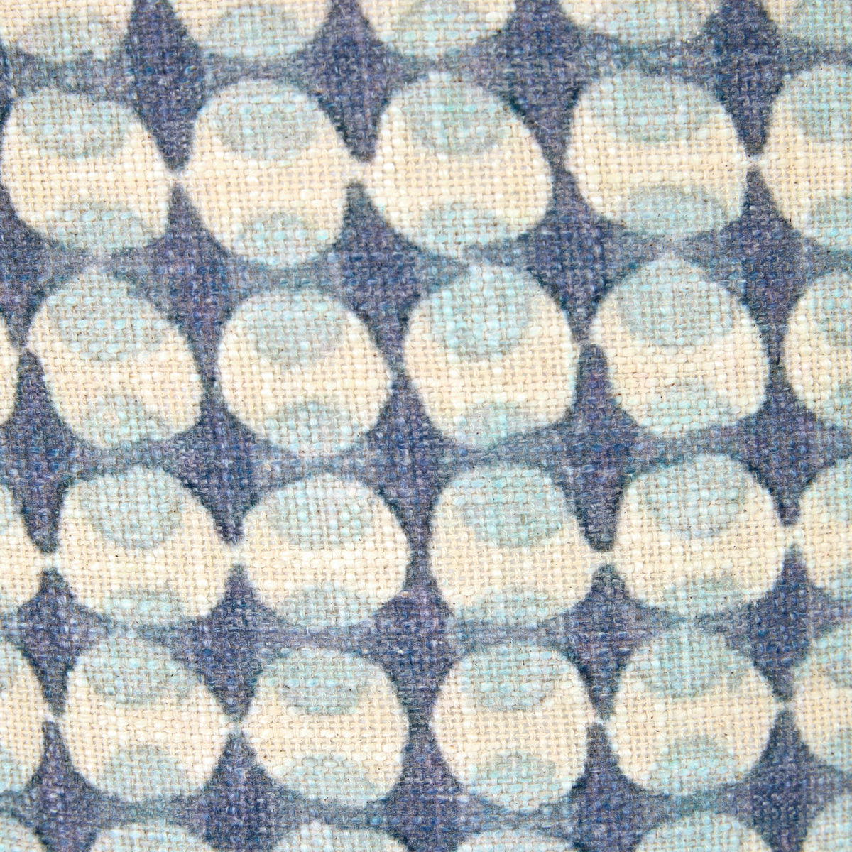 Drum Shade Blue 35x25cm