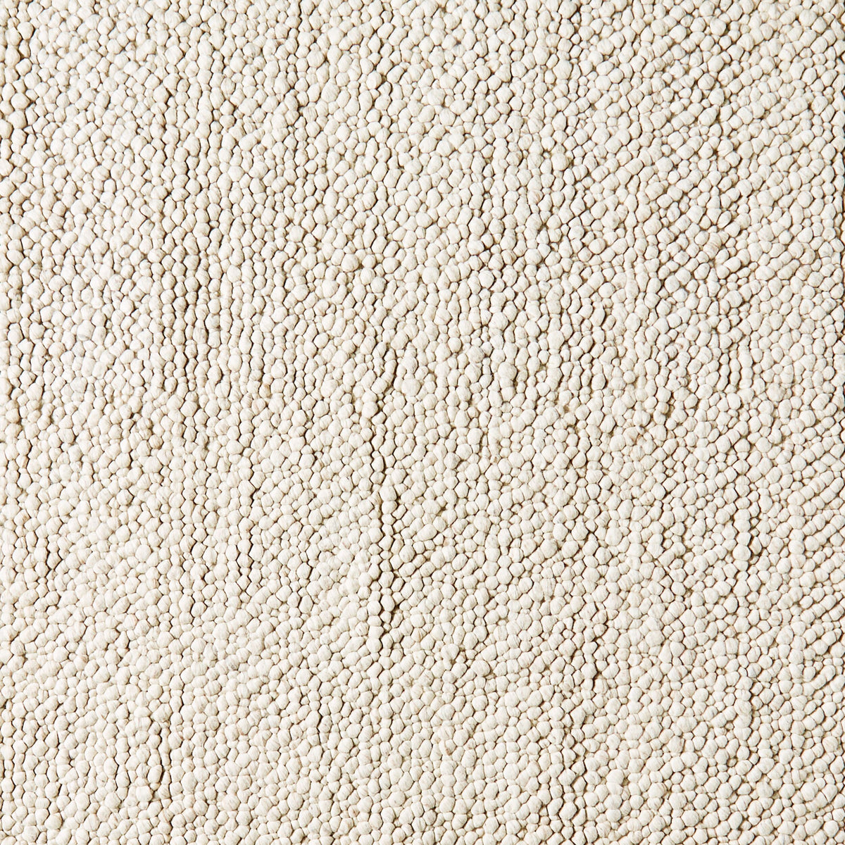 Pebbles Hand Woven Cream Cotton Wool Rug 240x300cm