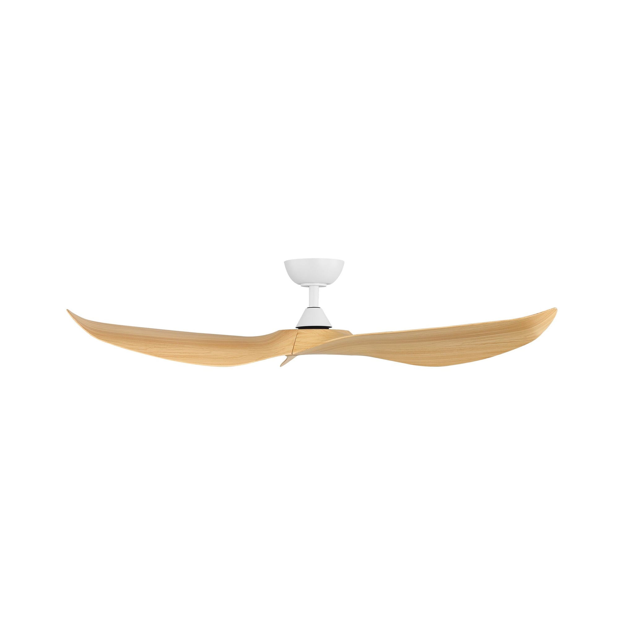 Tide 127cm Indoor DC Fan - White with Natural ABS Blades