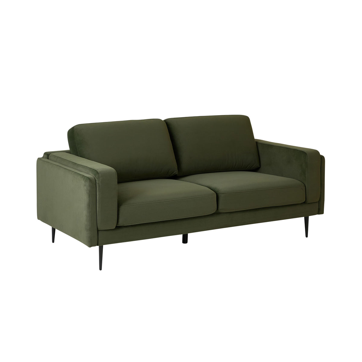 Irvine 2.5 Seater Sofa Velvet Eucalyptus
