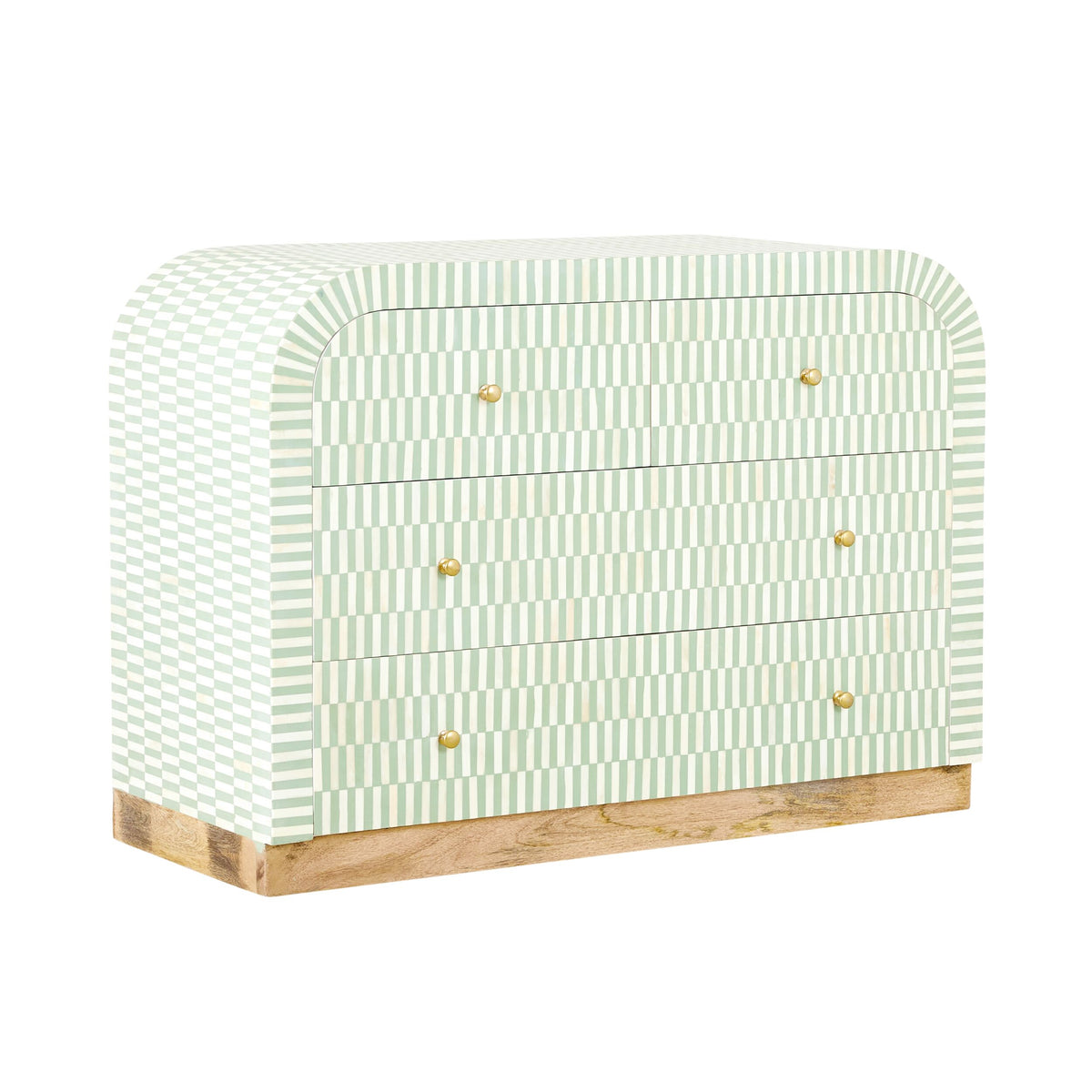 Nylah Bone Inlay 4 Drawer Chest