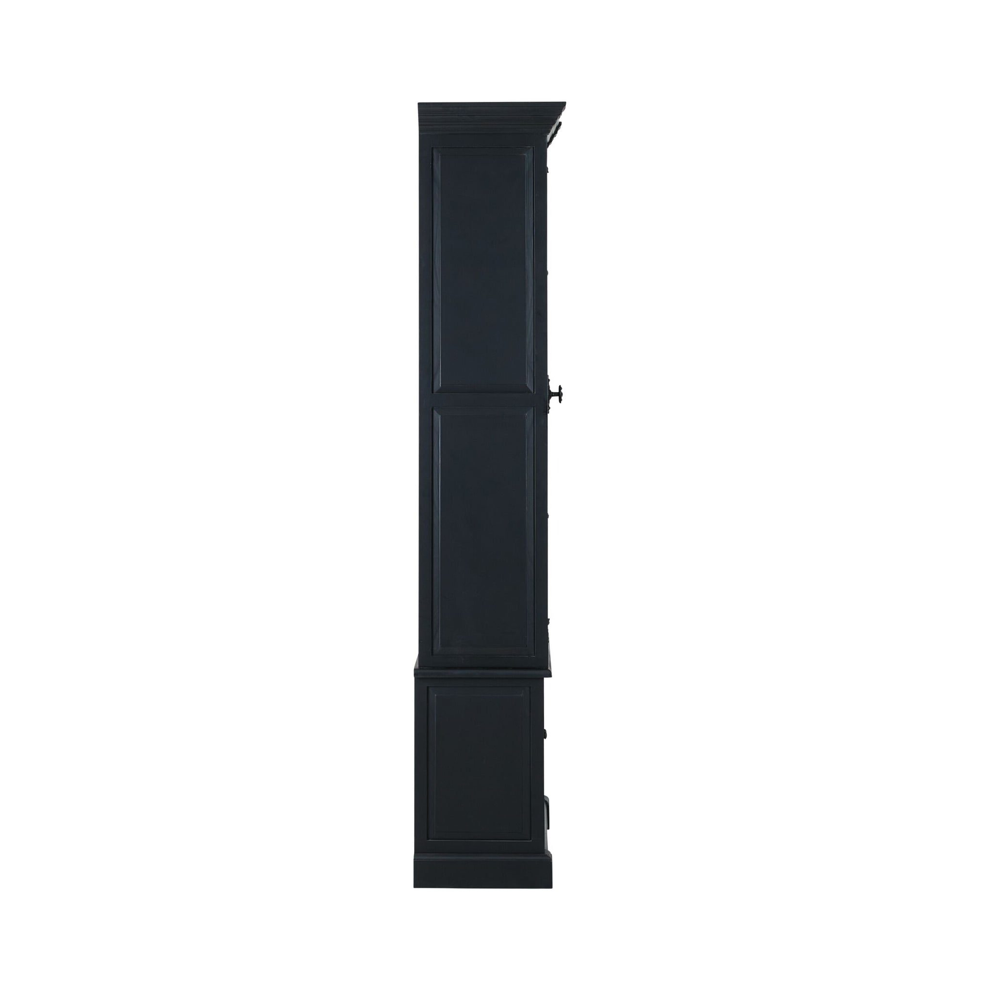 Camille 2 Door Display Cabinet Black