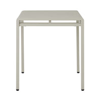 Tomi Aluminium Dining Table 70cm Taupe