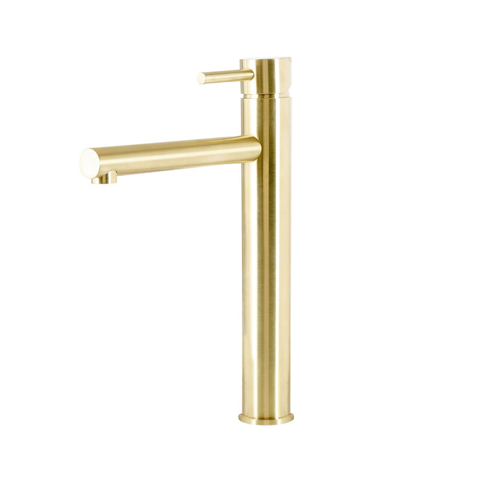 Finlay Tall Basin Mixer Brushed Brass
