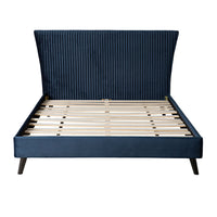 Pleat Bed King Midnight