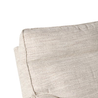 Dillon 1 Seater Recliner Natural Textured Slub