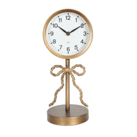 Scarlett Bow Mantel Clock
