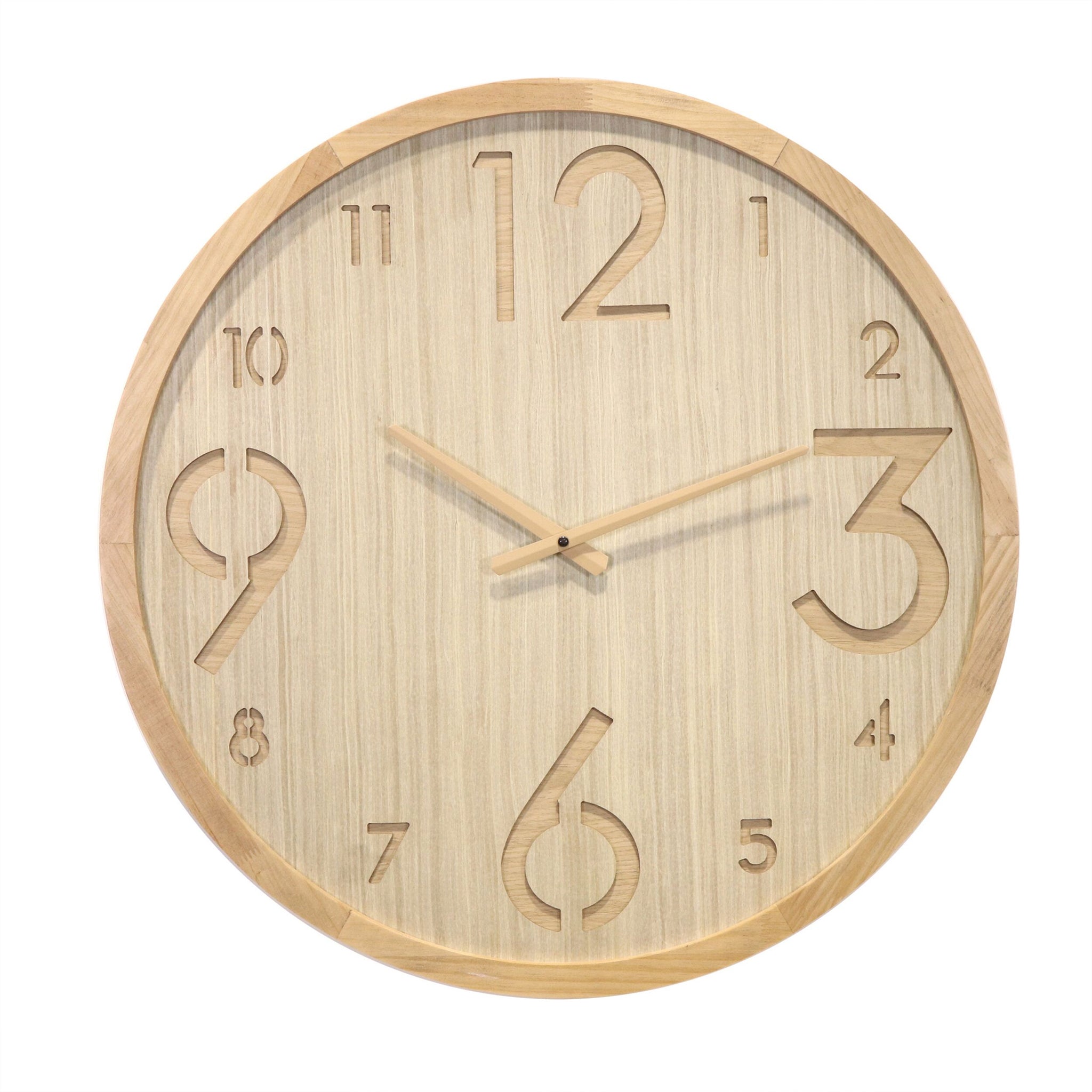 Raw Earth Nordic Clock 60cm