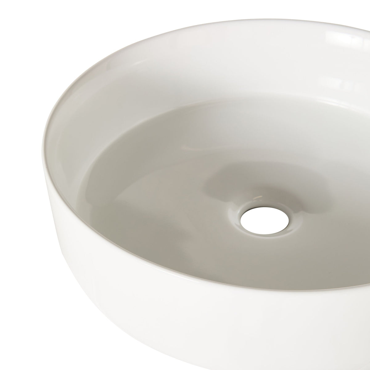 Orson Round Ceramic Basin 410x410x120mm