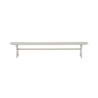 Blake Aluminium Dining Bench 240cm Taupe