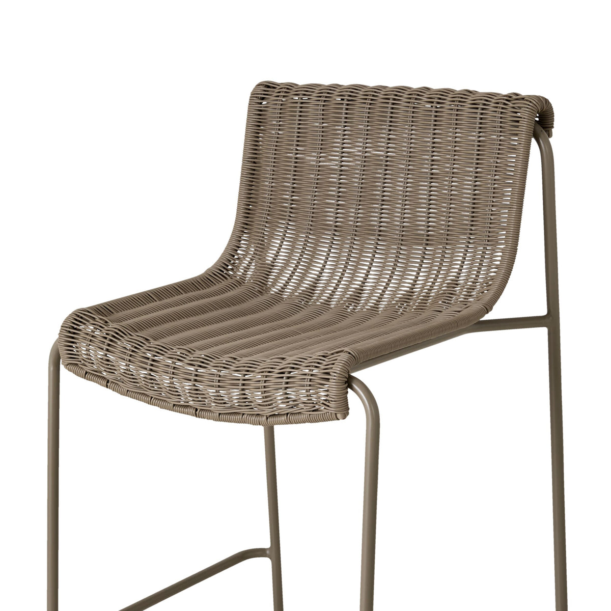 Leni Bar Stool Taupe