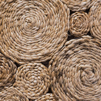 Cochin Hand Stitched Natural Round Rug 120cm