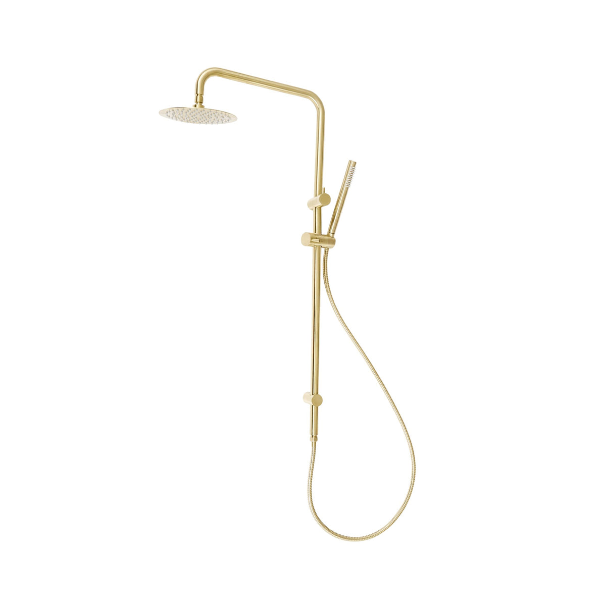 Finlay Shower & Hand Shower Rail Brushed Brass