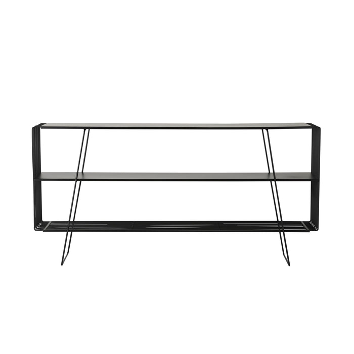 Hendrix 2 Tier Wide Shelving Unit 80 x 160cm