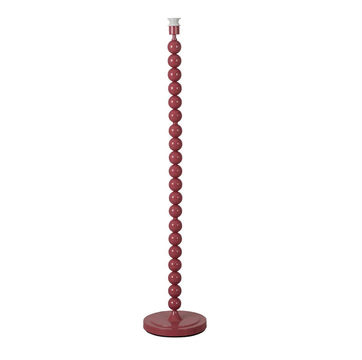 Carousel Metal Floor Lamp Base Red 129cm