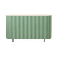 Ripple Kitchen Island Bench Sage Green