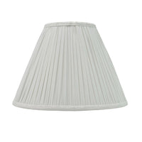 Audrey Pleated Tapered Shade White 35cm