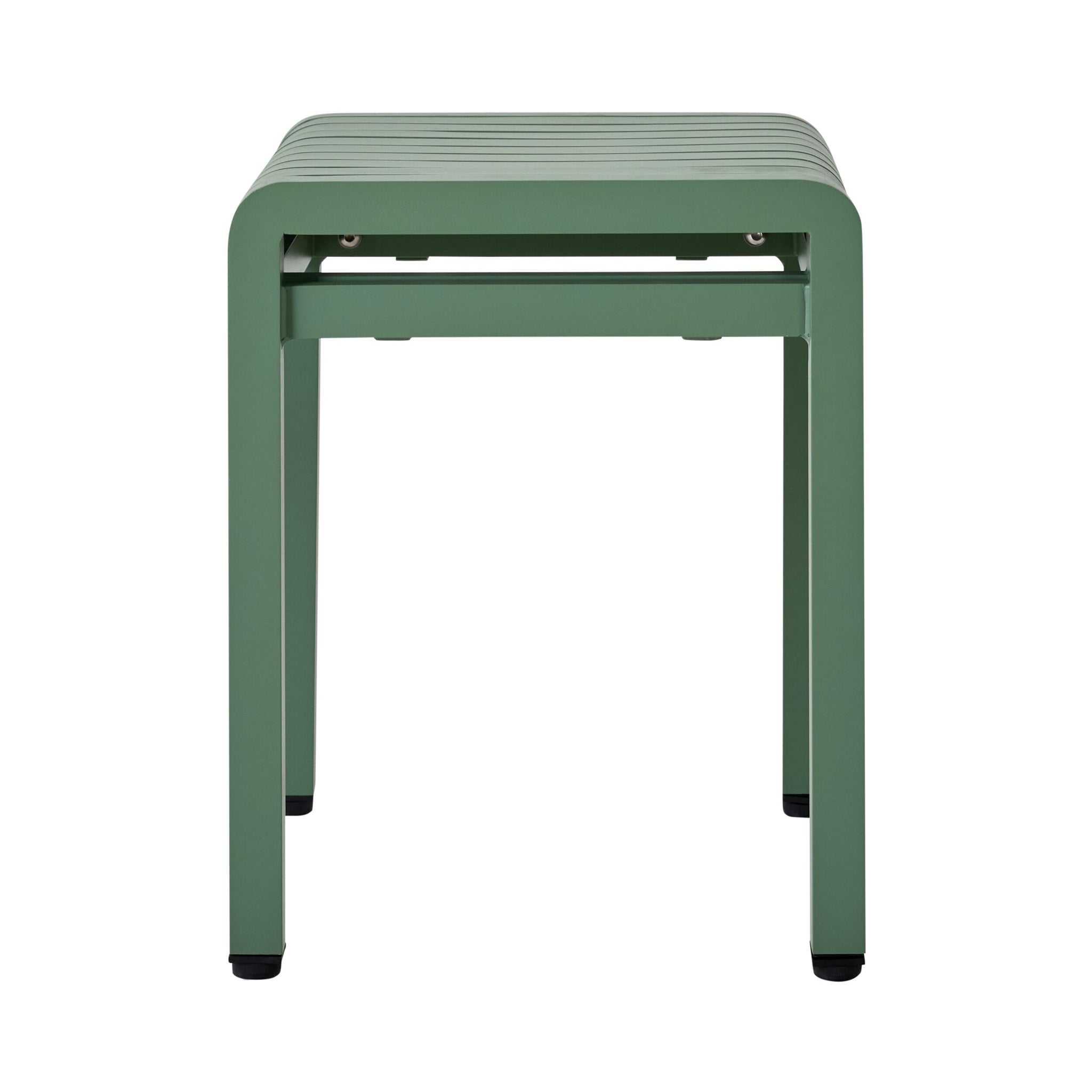 Tomi Alumnium Stool Moss Green