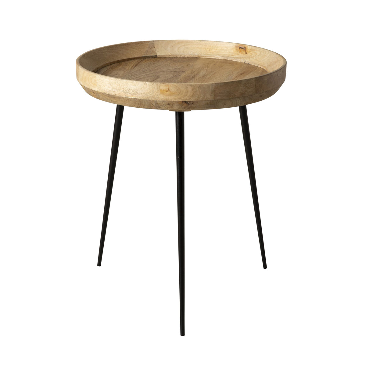 Luna Round Side Table Natural