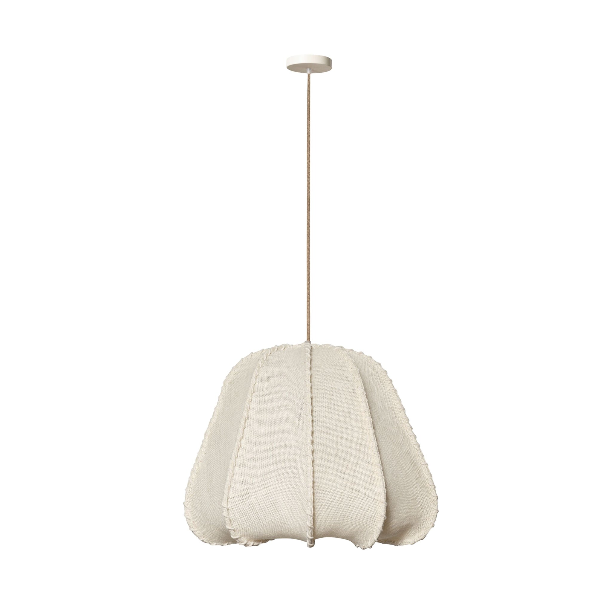 Elora Pendant Off White 50x50x54cm