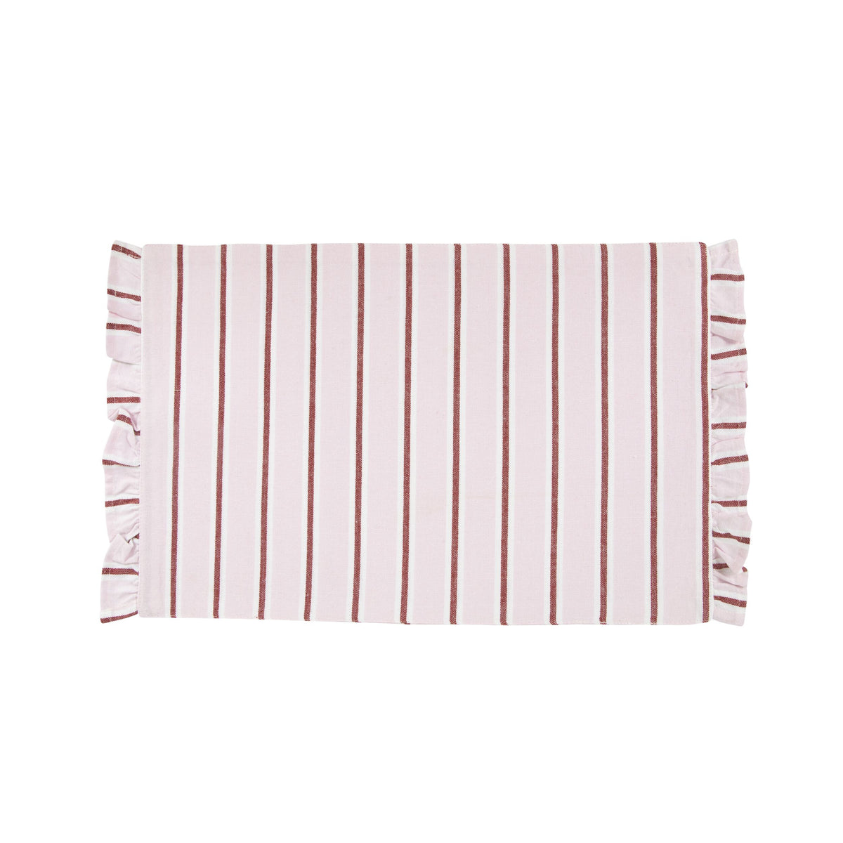Marais Ruffle Stripe Placemat Merry Berry