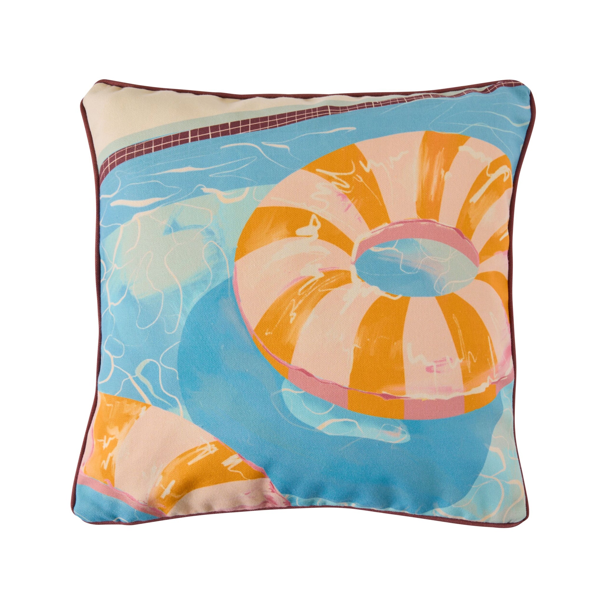 Aruba Pool Days Outdoor Cushion 45x45cm