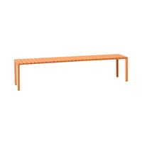 Kace Dining Bench Seat 200cm Tangelo Orange