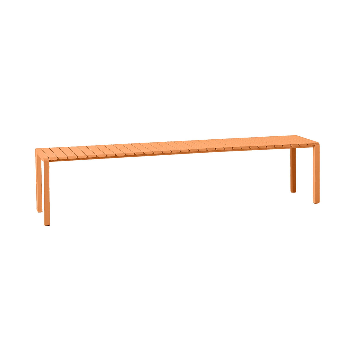 Kace Dining Bench Seat 200cm Tangelo Orange